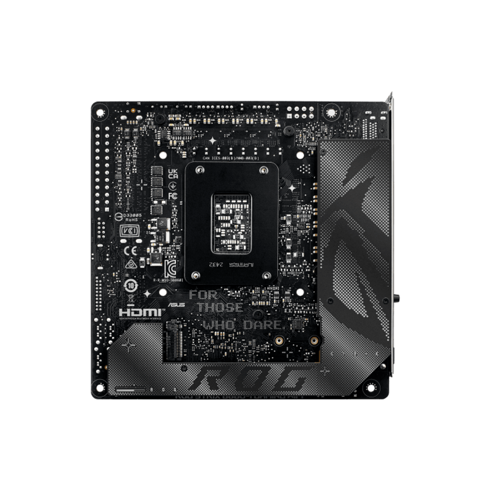 Материнская плата ASUS ROG STRIX B860-I GAMING WIFI, LGA1851 B860 2xDDR5 SATA M.2 HDMI DP USB-C mITX