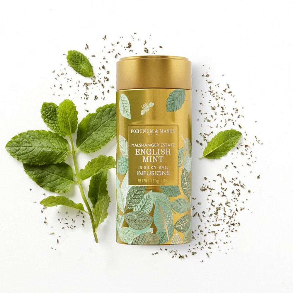 Английский мятный чай Fortnum&Mason English Mint, 3 шт по 15 пакетиков