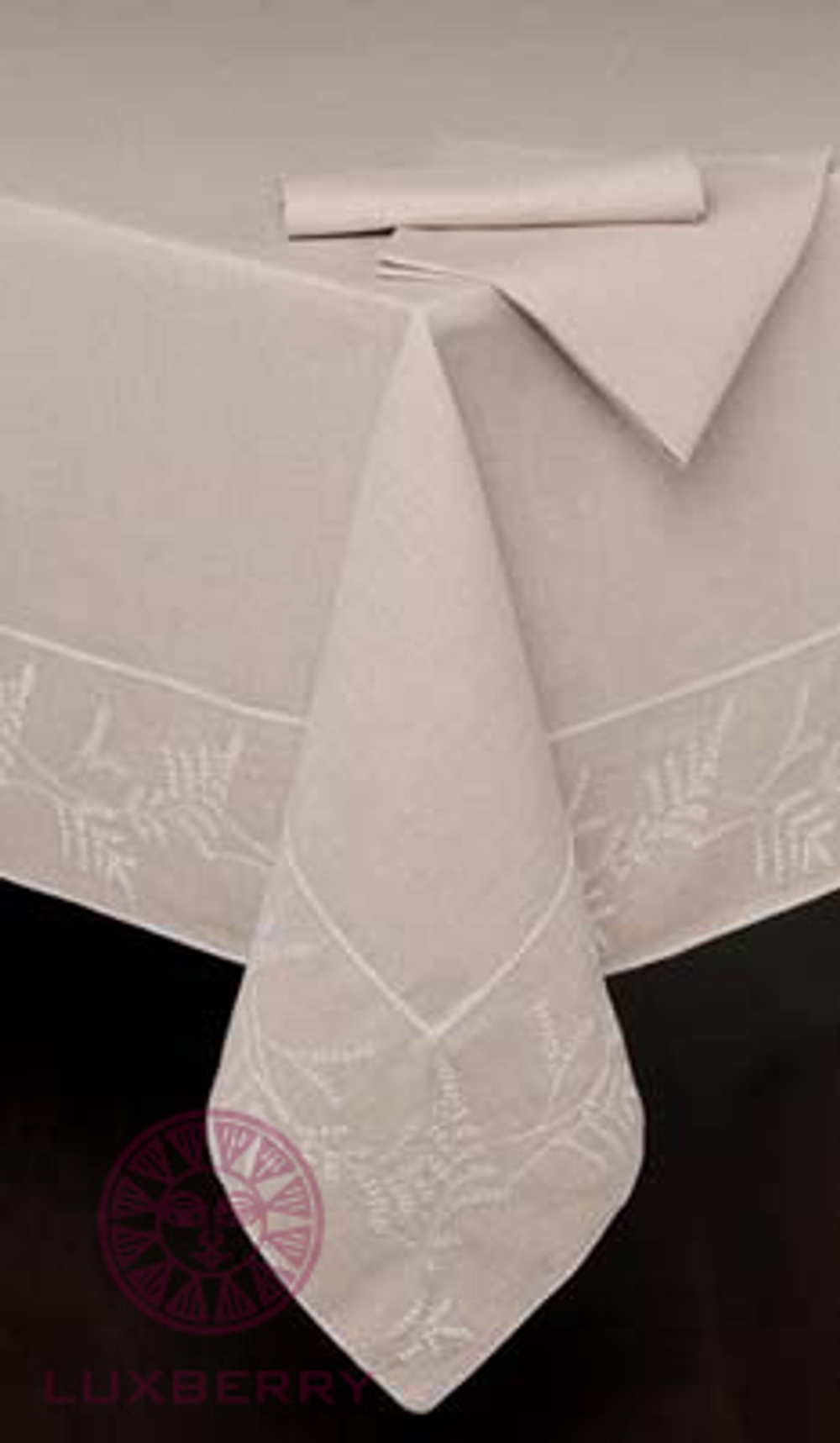 Скатерть 160х180 Bovi Сантолина льняная Португалия