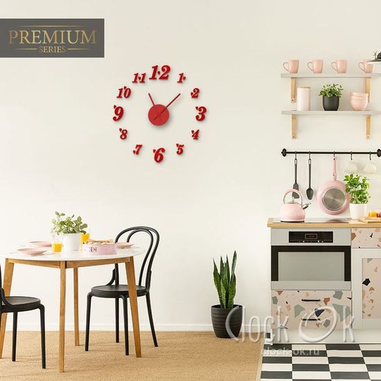 Настенные 3D часы Love Time