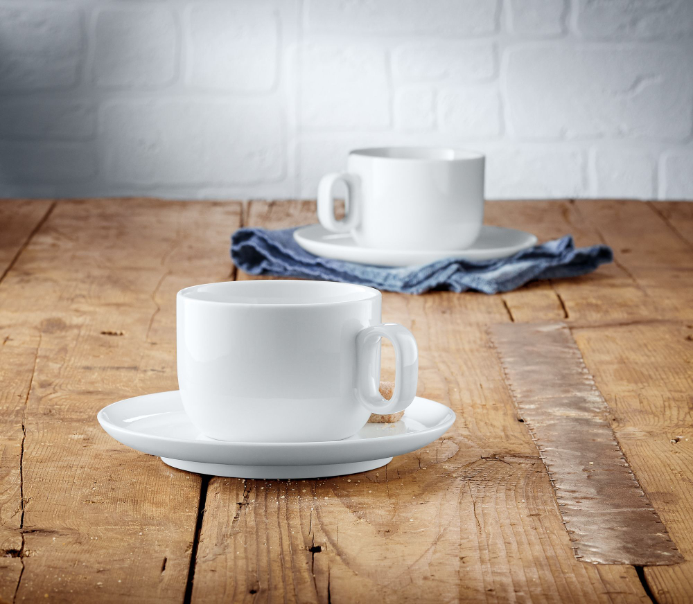 WMF Набор из 2 чашек Barista 160 мл с блюдцем для капучино