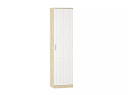 НМ 014.71 ПР Шкаф для одежды Оливия Дуб Сонома/белое дерево