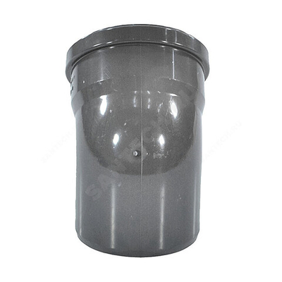 Отвод НПВХ серый Дн 50х45гр б/нап в/к Хемкор 2391027