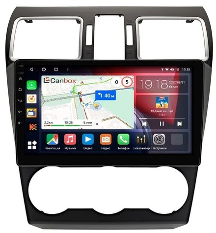 Магнитола для Subaru Forester, Impreza, XV 2015-2018 - Canbox 9036 Qled, Android 10, ТОП процессор, SIM-слот