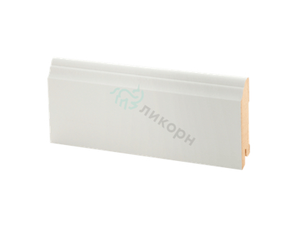 Плинтус напольный светло-серый МДФ К-26 80X16X2050 мм Deartio / Ликорн