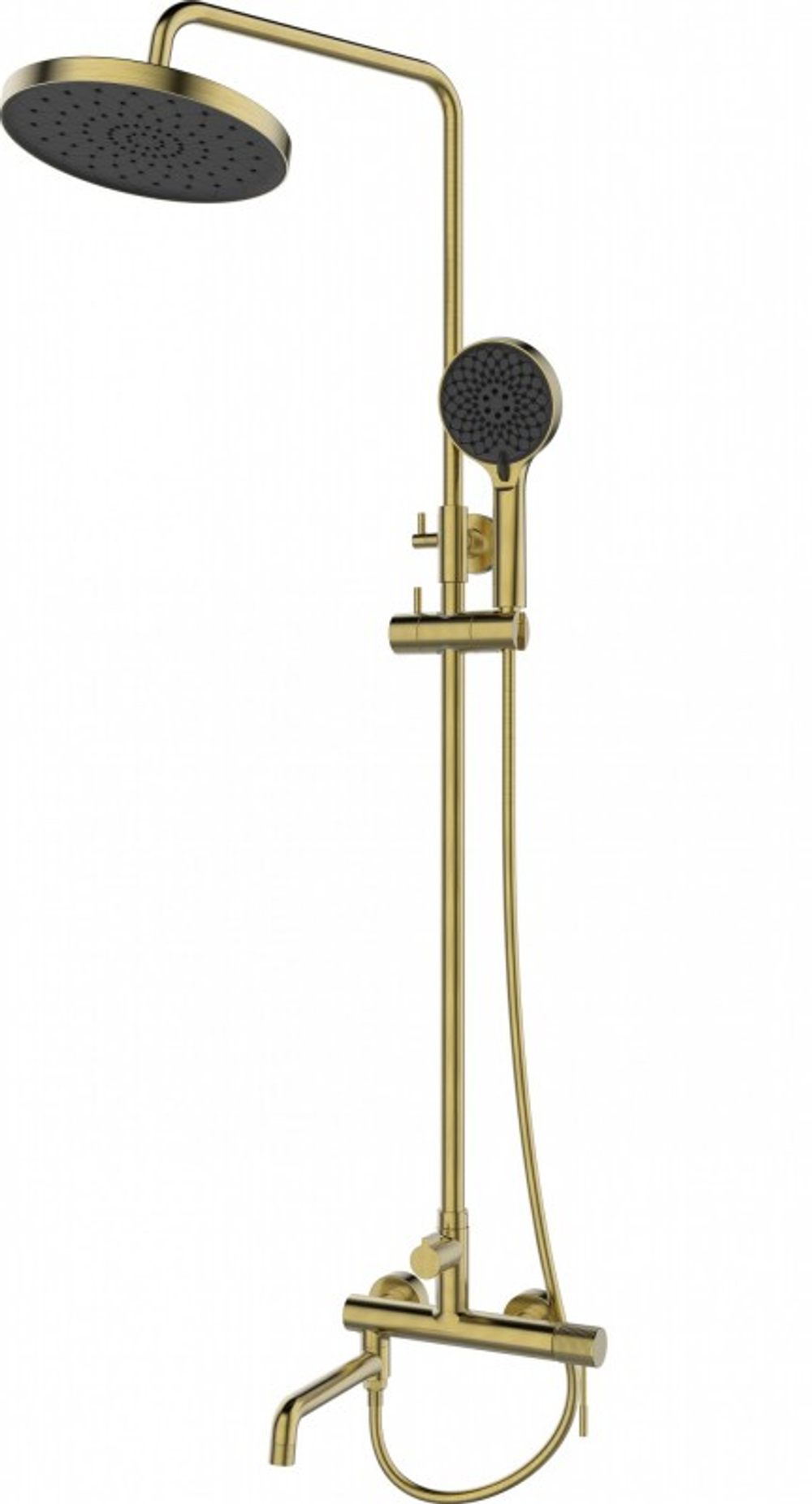Душевая система Esbano DAISY DS-SG брашированное золото