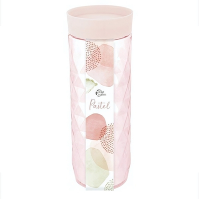 Банка для сыпучих продуктов Plast Team Pastel 1,5л персиковая карамель