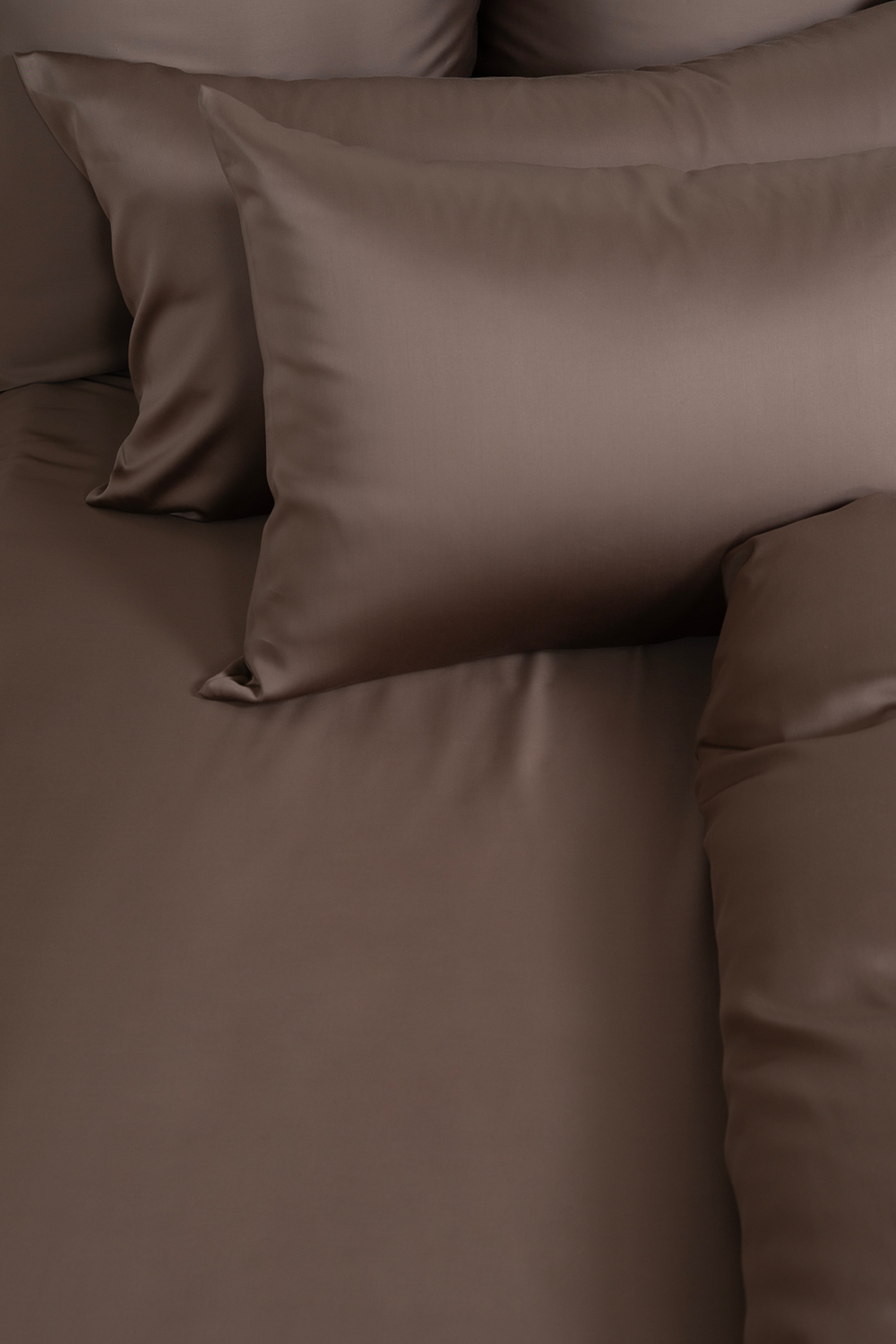 Простыня на резинке 200x200x40 German Grass Havana Brown Brilliant коричневая