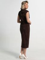 Жилет Анабель (шоколадный) Б15362-10М LT Collection