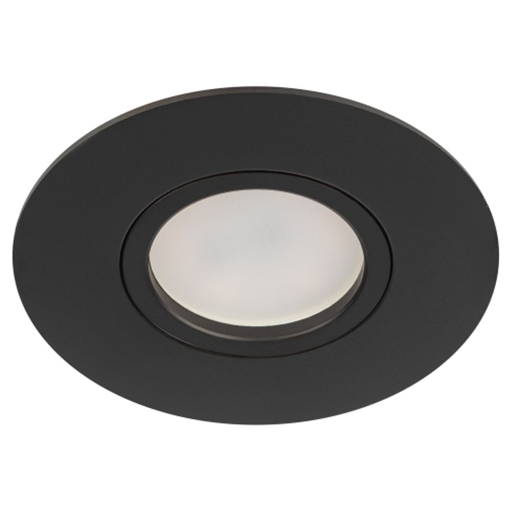 Светильник встраиваемый алюминиевый ЭРА KL83 BK под лампу MR16 GU5.3 черный | Алюминиевые встраиваемые светильники