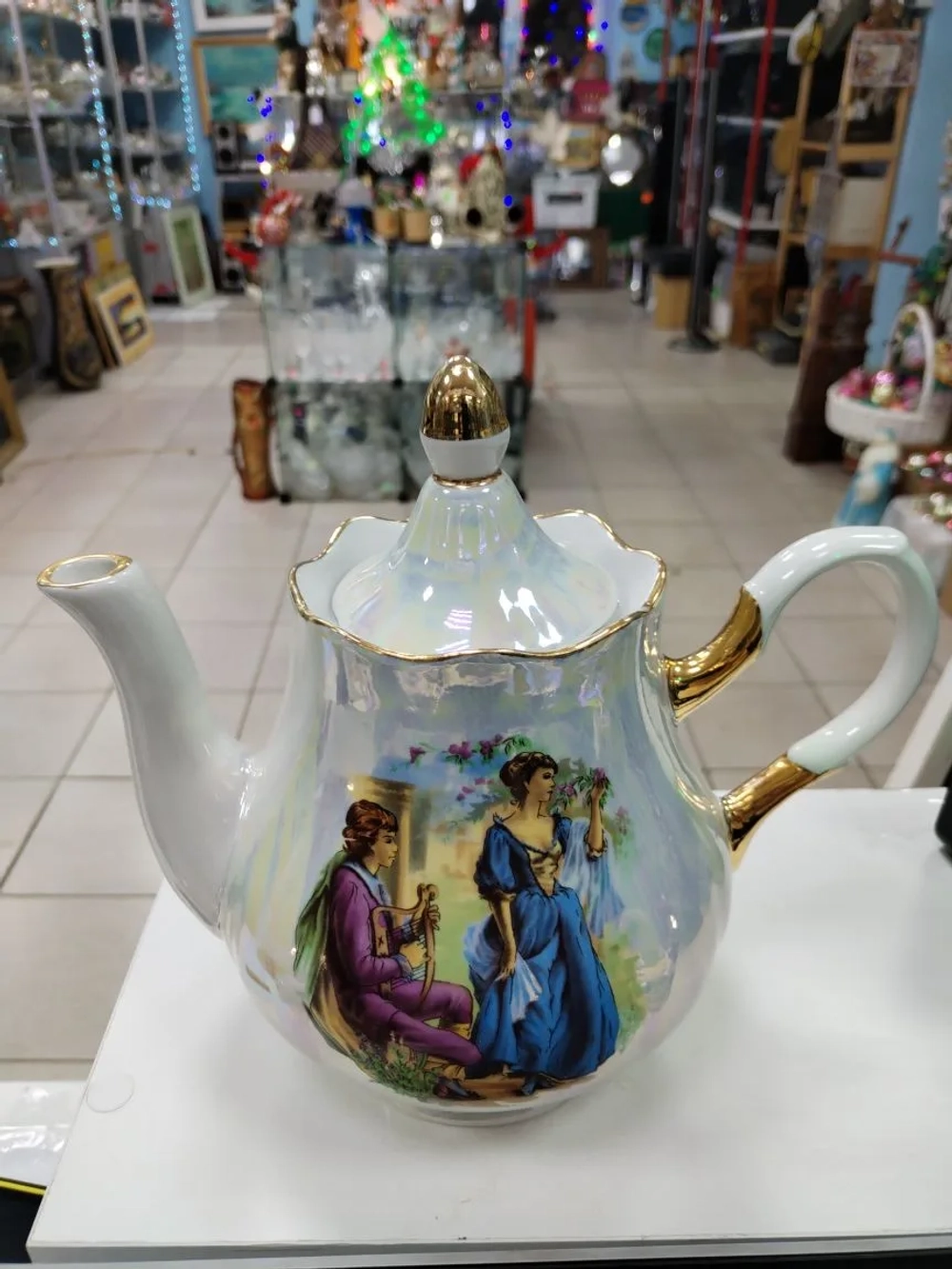 Чайник и сахарница Добруш.Мадонна