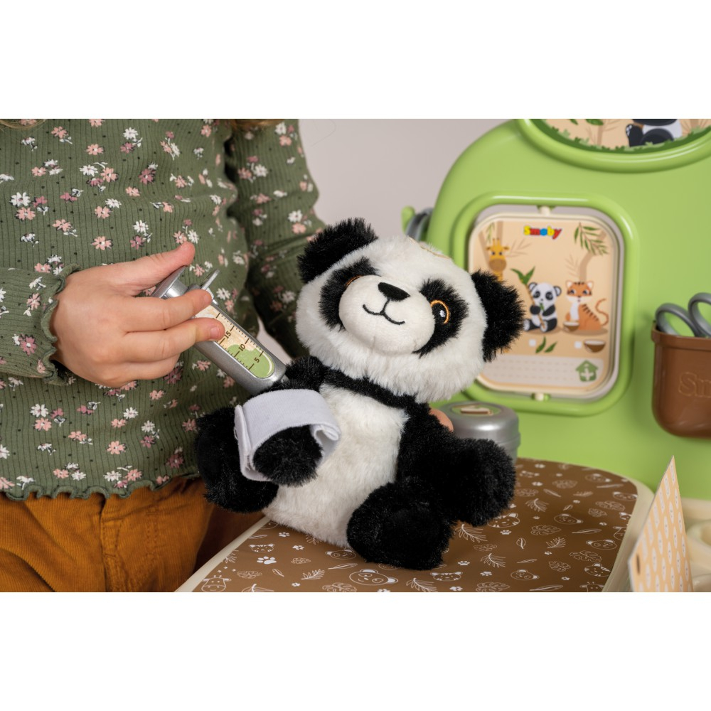 Детский игровой центр ухода за животными Smoby 340406 с пандой и 19 аксессуарами от 3 лет — фото 10