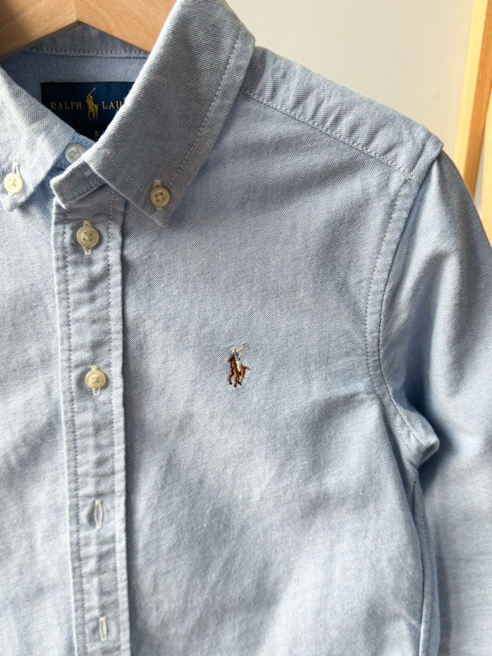 Хлопковая рубашка Ralph Lauren, 110