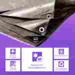 Подстилка Jiah Qi размер 6×6 м, 190 г/м²