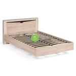 Кровать Woodville Магантия 140х200 сПМ парящая дуб баррик