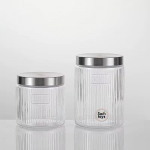 Банка для сыпучих стеклянная JC-6