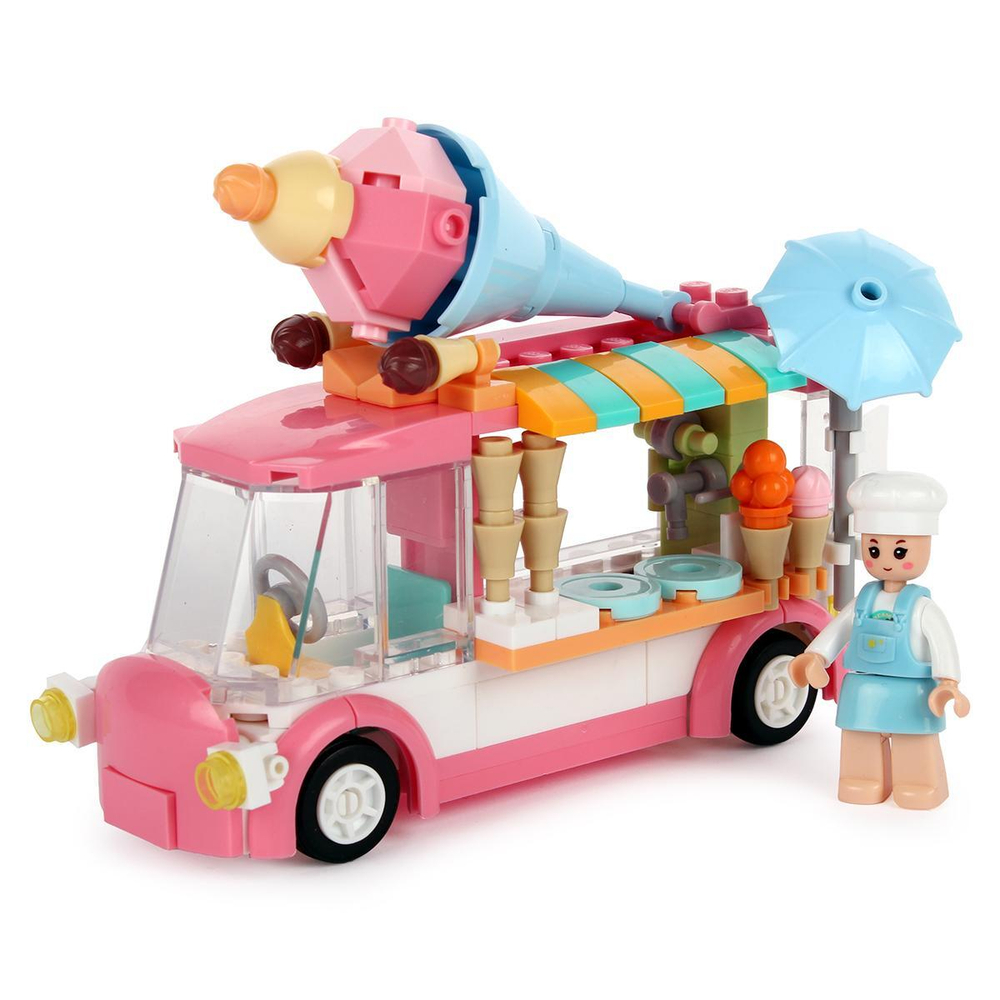 Конструктор блочный Слубан Машина 145дет., коробка M38-B0993A