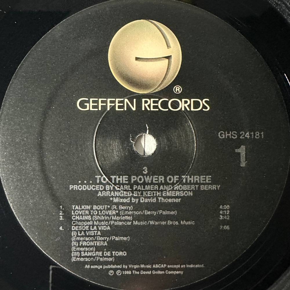 3 - To The Power Of Three (США 1988г.)