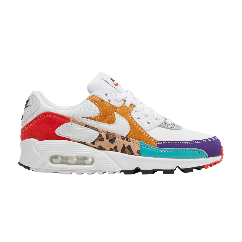 Кроссовки Nike Air Max 90 Se "Patchwork" (Женская размерная сетка)