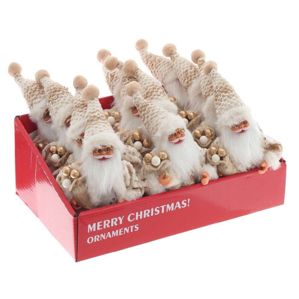 GAEM Дед Мороз подвесной, L11 W5 H17 см (полка 14 см.)