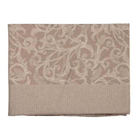 Скатерть Ombelle Blanc des Vosges Диаметр 175 Серый
