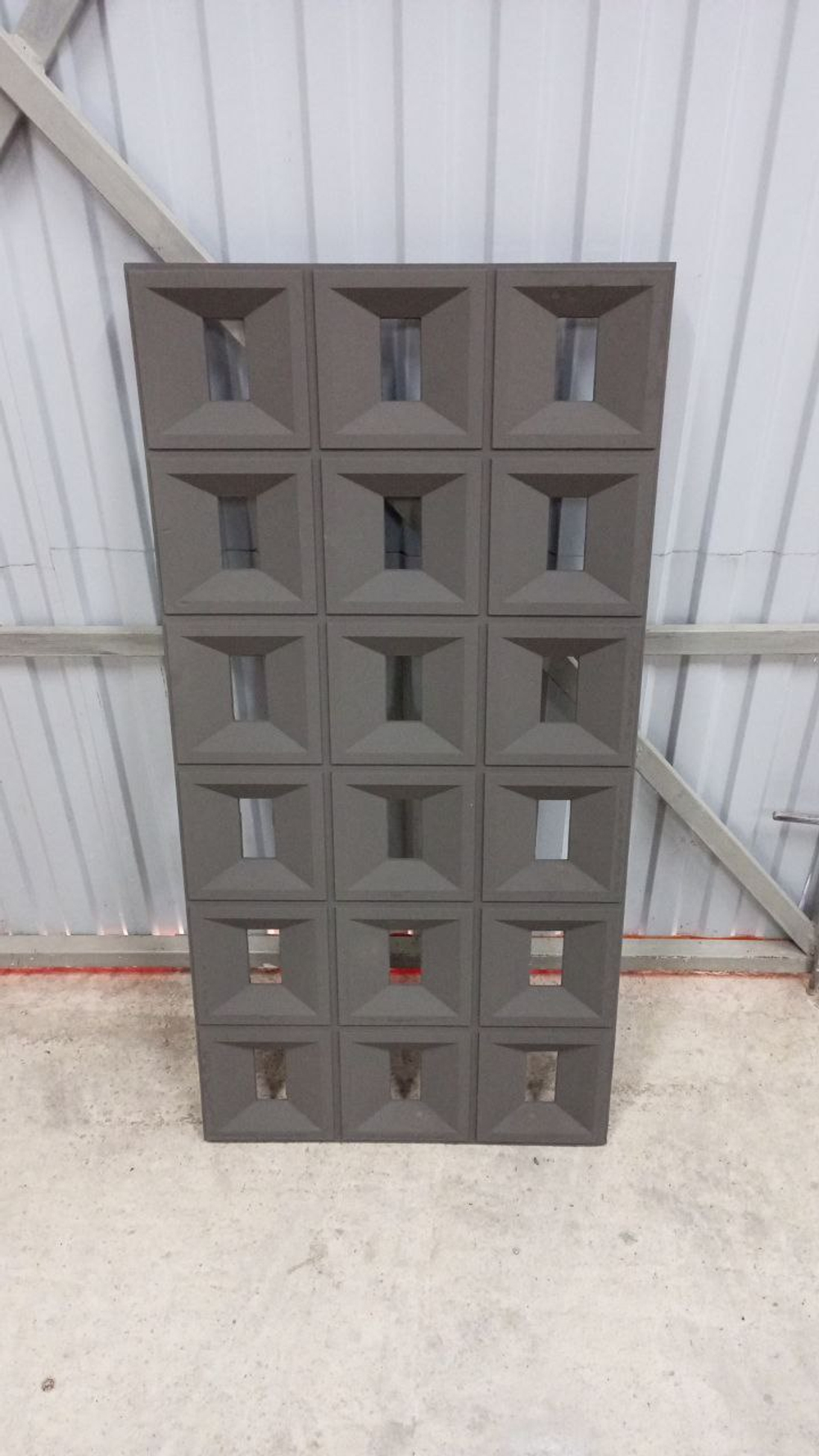 PU BLOCK PANEL HL-05 Серый ПРЯМОУГОЛЬНИК