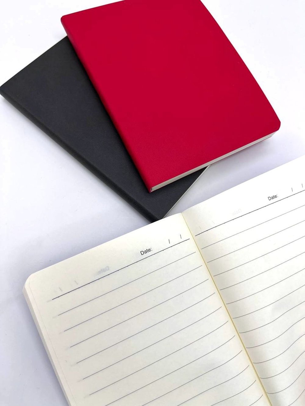 Набор 3 блокнота 88л (138*102мм) лин. графит, красный, синий (5447-10)