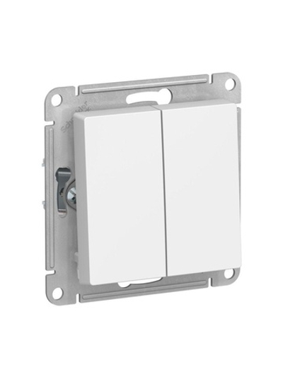 Переключатель 2-кл. AtlasDesign (сх. 6/2) 10AX механизм лотос SE ATN001365