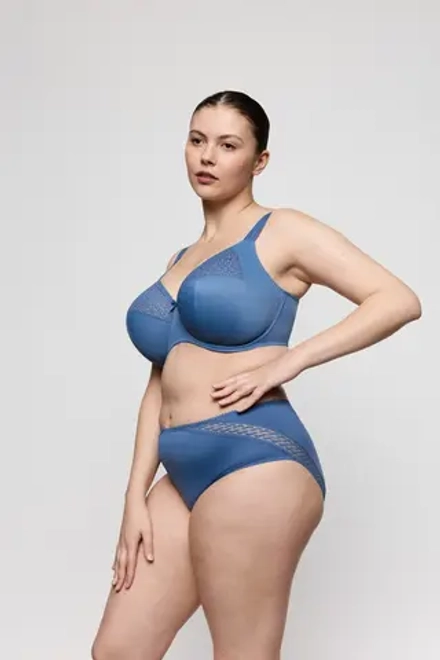 PRIMADONNA MONTARA Бюстгальтер с полной чашкой, джинсовый синий