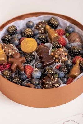 Шоколадный подарок на Новый год