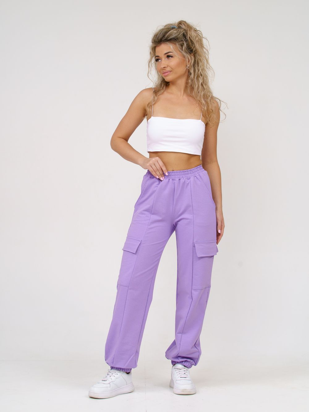 913 Брюки "Лиловый" SveTekst (Акция)