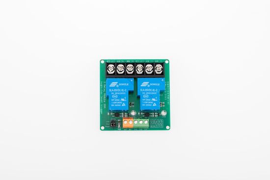 Релейный модуль 2-канала 5В 30А с опторазвязкой