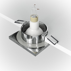 Встраиваемый светильник Maytoni Technical DL083-01-GU10-SQ-S