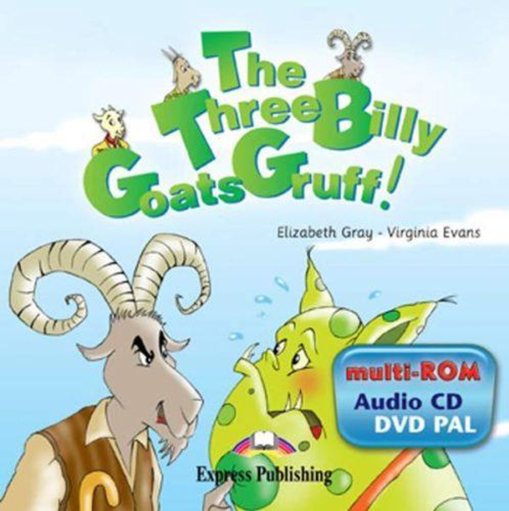 The Three Billy Goats Gruff. Приключения трех козликов. Аудио CD + DVD видео