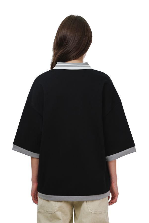 Поло черное - фото 4