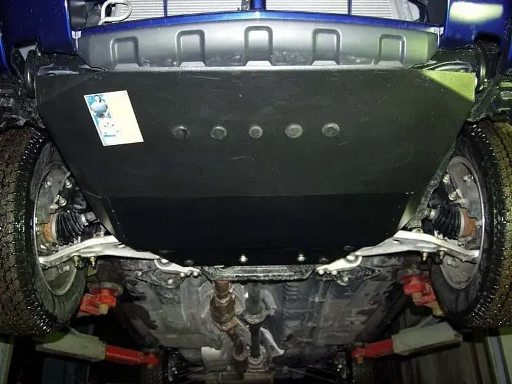 Защита картера и КПП Sheriff для Nissan X-Trail I (T30) 2001-2007 арт.15.0373
