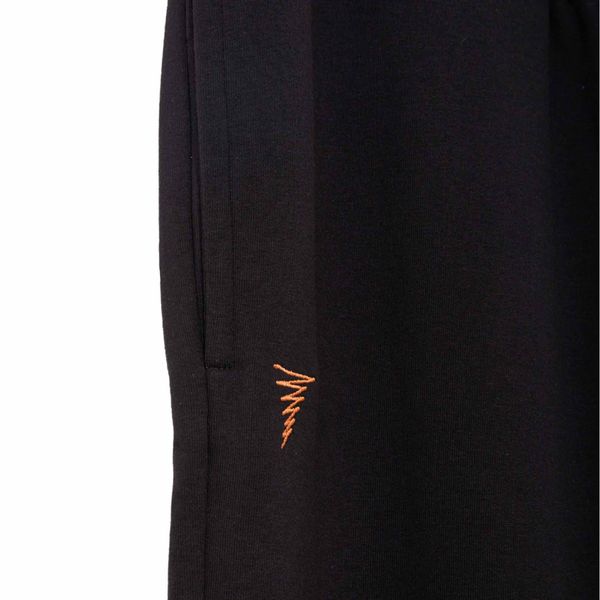 Брюки Прямые Оверсайз Черные - фото 8