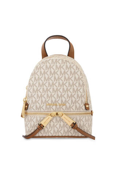 Рюкзак Rhea zip Michael Kors - кремовый(30S7GEZB1V)