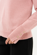 23375 Свитер женский (розовый)