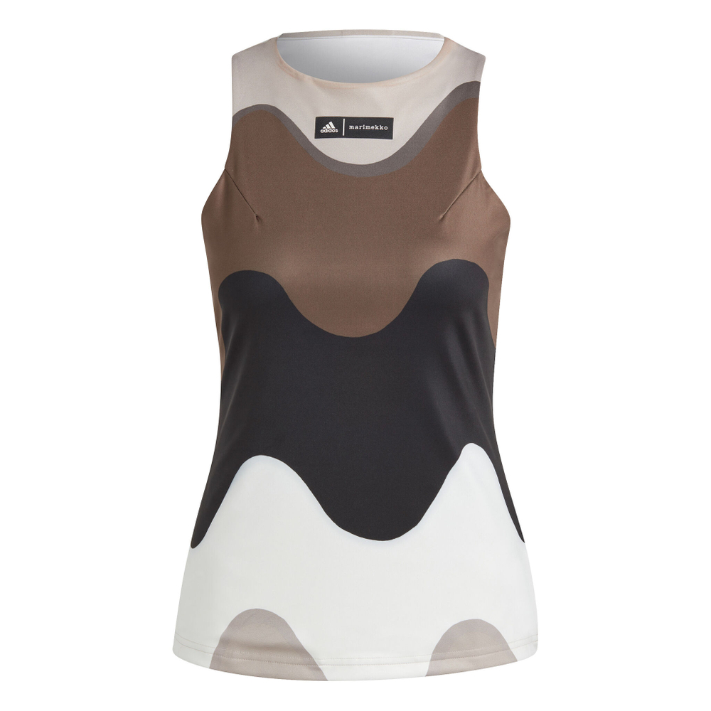 Женская теннисная майка adidas Marimekko Tank Top Women - Black, Multicoloured