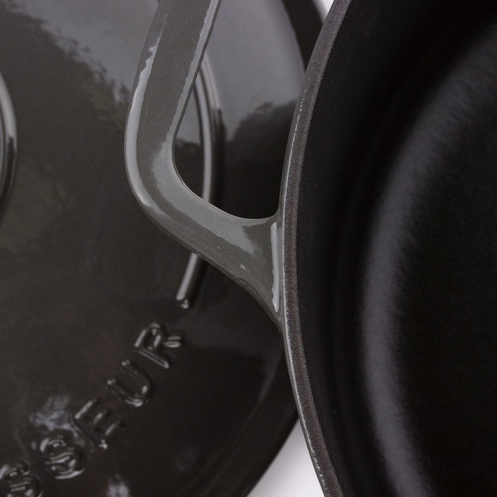 Кастрюля 6.3л Chasseur Caviar Франция фрагмент