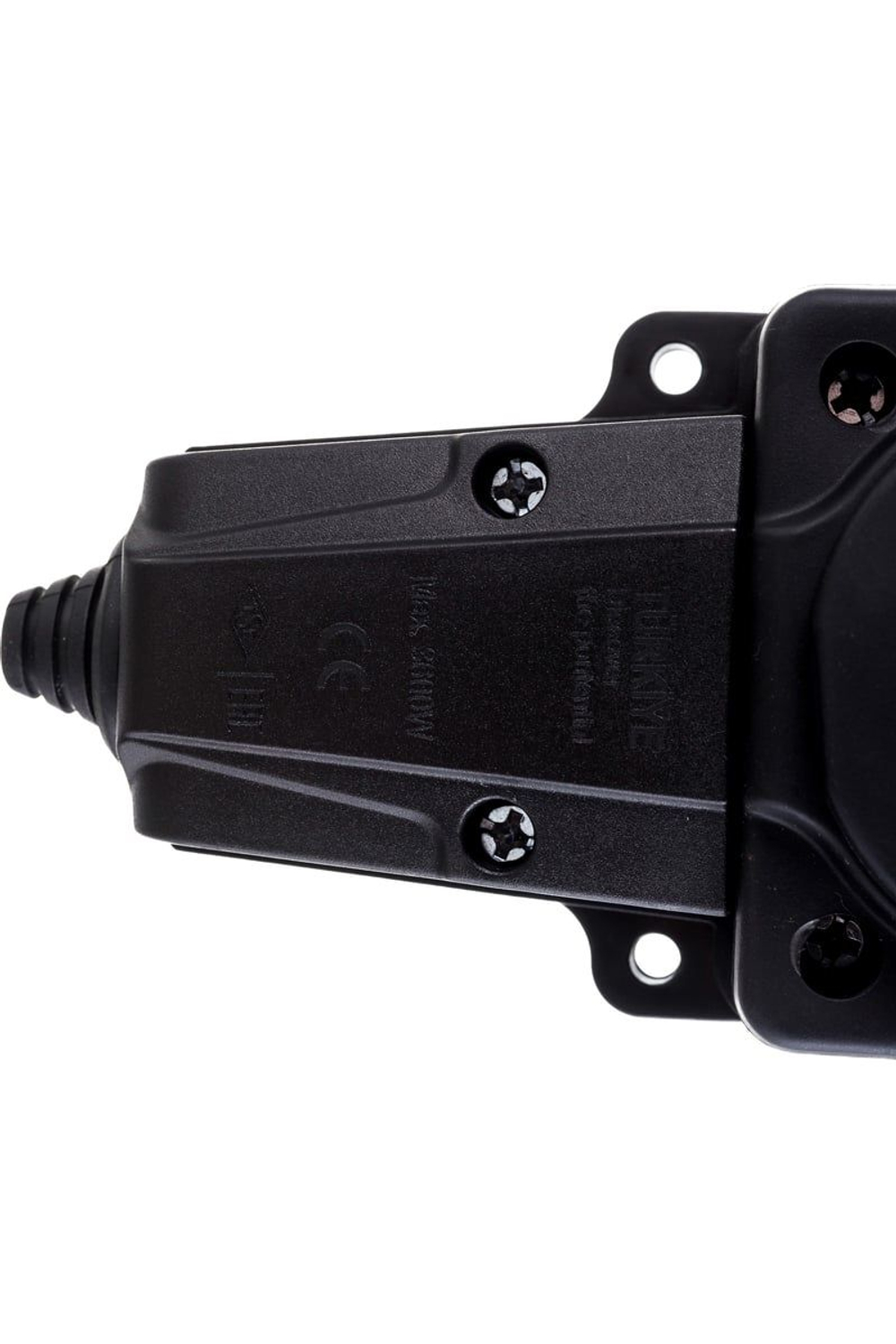 Колодка штепсельная 3-гн. с крышками, с/з, 16А, IP54 (каучук) NE-AD