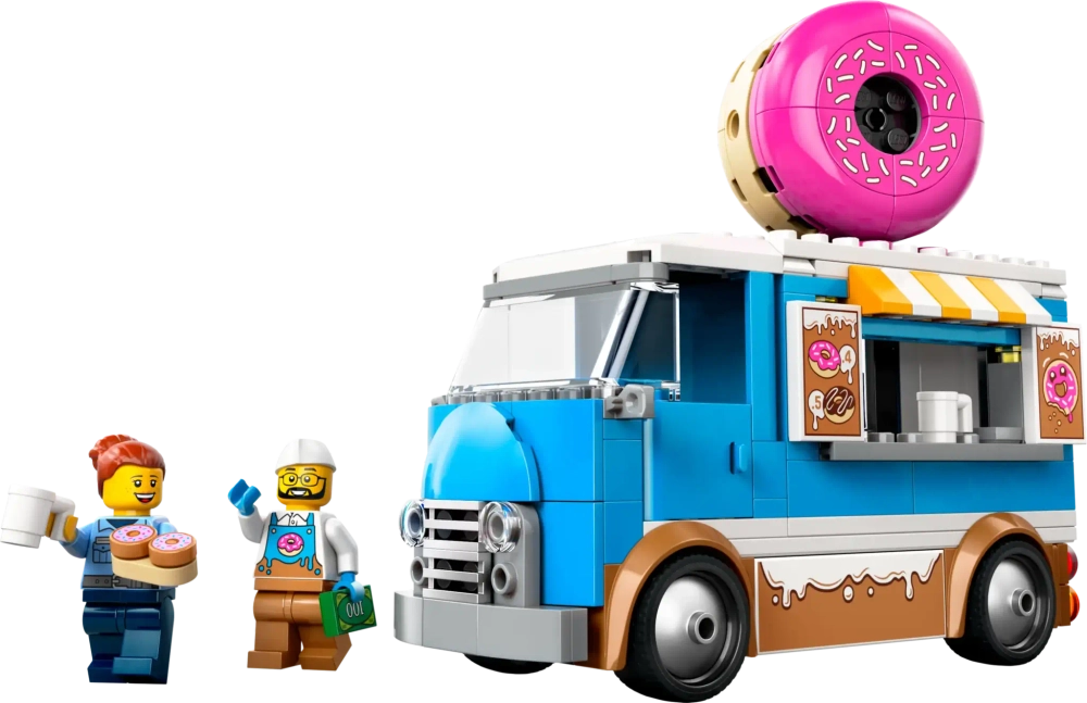 Конструктор LEGO City 60452 Машина с пончиками