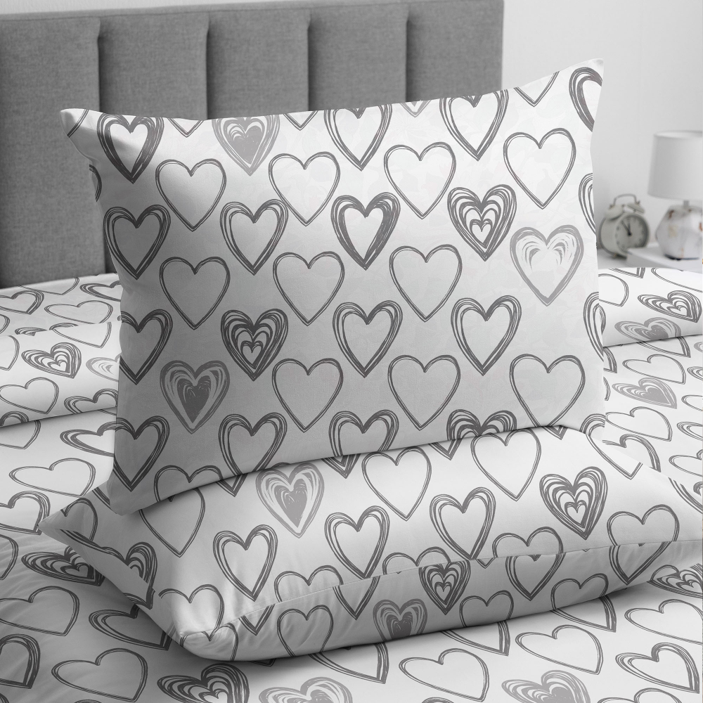 Комплект постельного 1,5СП белья Волшебная Ночь(серый)