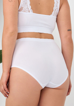 Набор из 5 высоких бесшовных гладких трусиков (Размер: L) (Цвет: разноцветный)