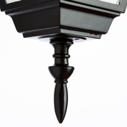 Уличный настенный светильник Arte Lamp A1012AL-1BK