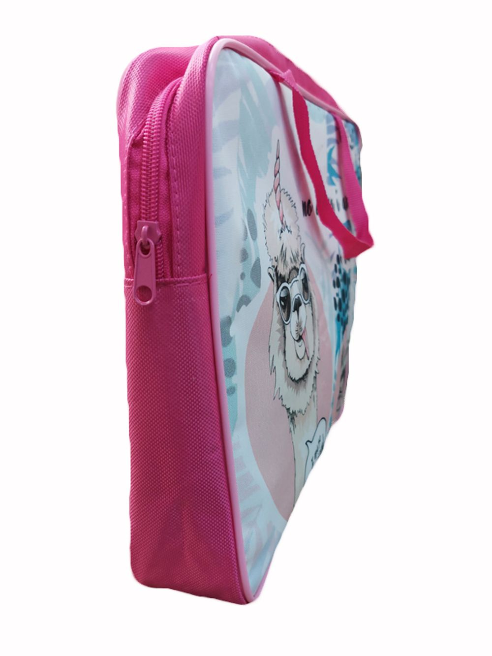 Папка с ручками А4, Пчёлка, ПШ-11, широкая, Лама корн, ткань, молния