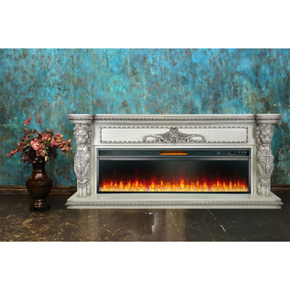 Портал Royal Flame windsor очаги vision 60 слоновая кость 188,5х40х82 см