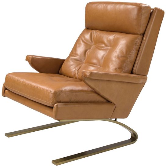 Кресло из кожи цвета Camel 5157 Испания 