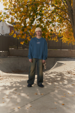 Свитшот Called a Garment Athletic Sweatshirt "Denim"